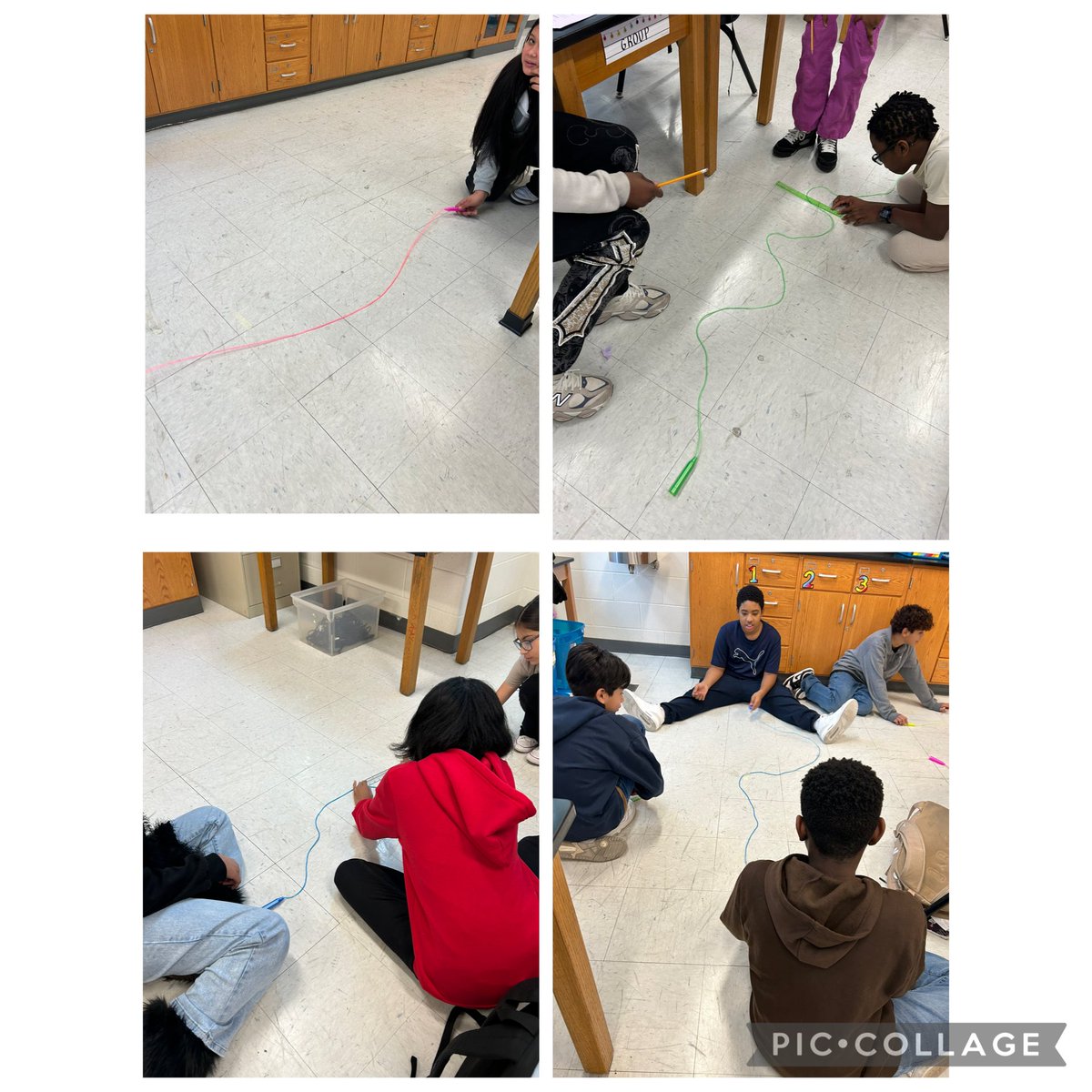 simmonsgms's tweet photo. Learning in motion—investigating waves through hands-on rope experiments.@GarrettMSGators https://t.co/TdGzIKB25M