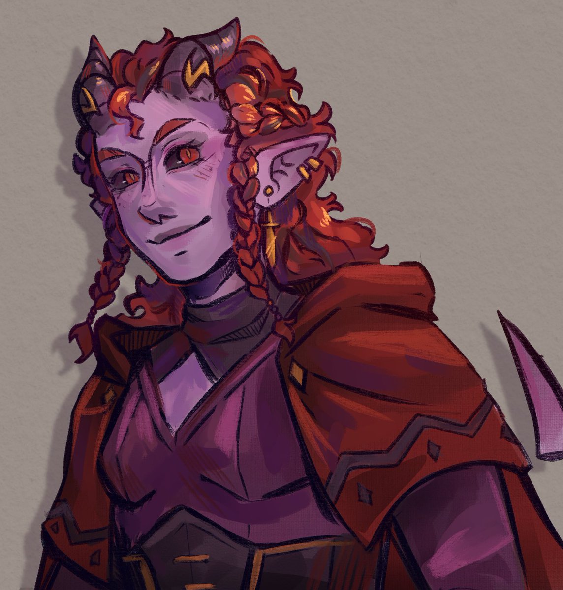 L3O_Draws's tweet photo. Ruby Nyx!! #Geminitayfanart https://t.co/a86bdv38Ps