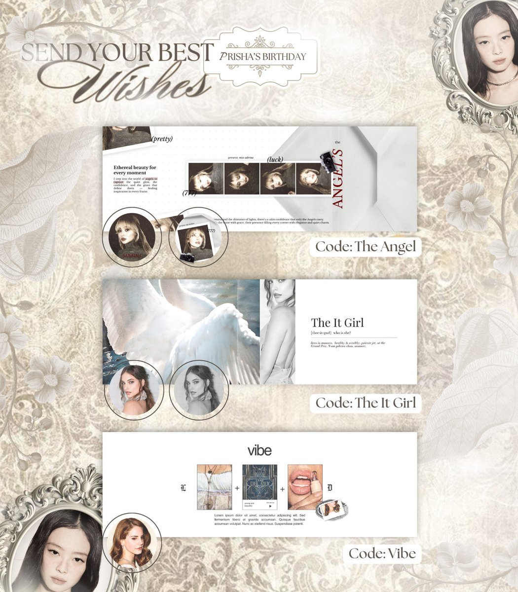 sevlfs's tweet image. bantu repost/rt ya, makasii🤍   

haloo hari ini aku membawa 6 SLOT FREE LAYOUT by request dalam rangka merayakan birthday kak @picangg_ 🥳🤍

💌 draw by reply
⏰ now - 21.00 WIB 
✅2 slot untuk masing-masing katalog  

#zonauang #zonajajan