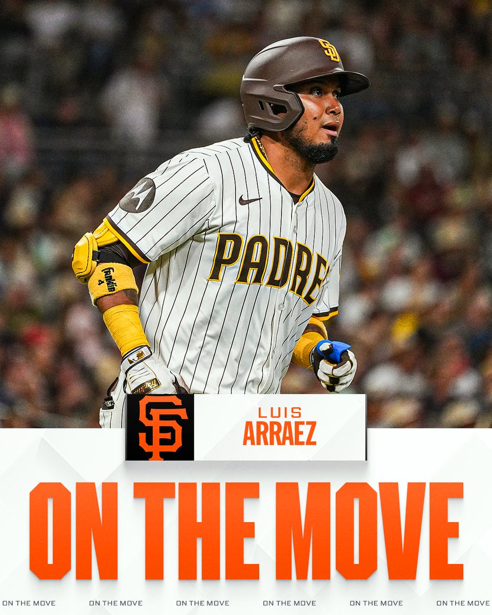Giants, Luis Arraez reportedly agree to 1-year deal, per multiple reports including MLB Network insider @Joelsherman1.