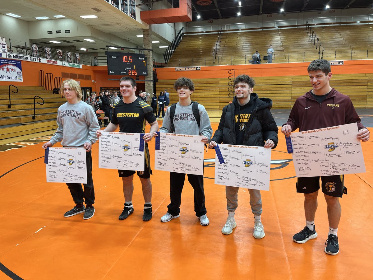 BstentoStento's tweet image. Congrats to these Trojan wrestlers who won at the Laporte sectional today. Right on! @keegan_mu