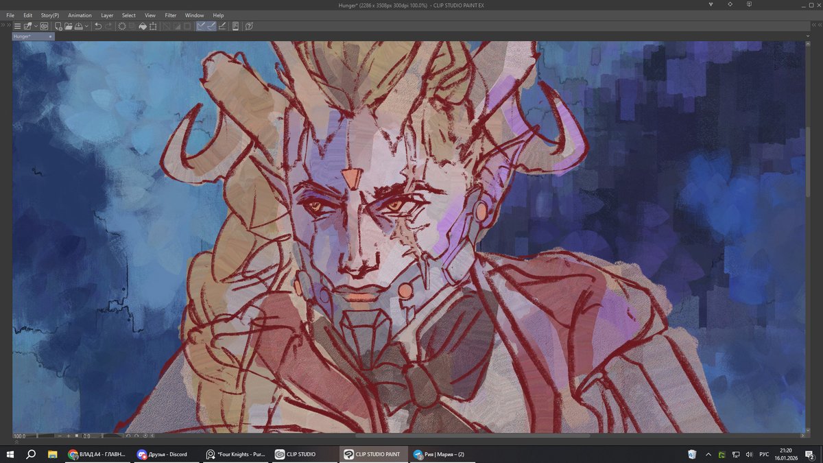 #wip #artmoots show me your current process! I'd love to see!