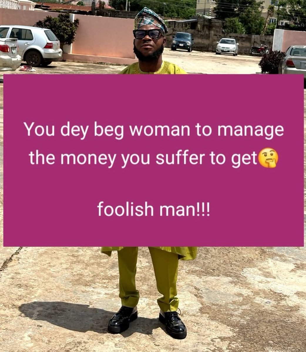 You're a mumu man😏😏