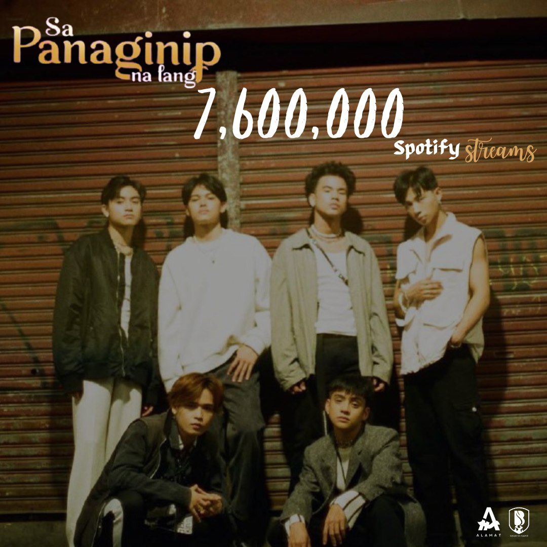 BAGANIngALAMAT's tweet photo. 📀|| 'Sa Panaginip Na Lang' by ALAMAT has reached 7,600,000+ streams on Spotify! 🤎

Thank you for your support, Magiliws!

🔗https://t.co/sZc2YKcxUP

#ALAMAT #ALAMATSPNL https://t.co/JRhi73PNET