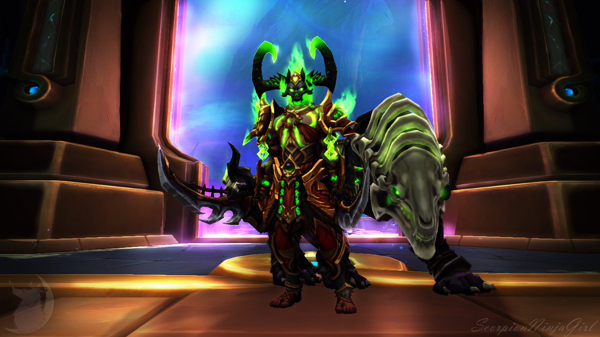 ScorpionNinjaa's tweet photo. I finished this a month ago but my dum dum brain completely forgot about it XD. Actually really loved doing this but also glad i can finally show off my Demon Hunter Kalross and his Felsaber Styker from World of Warcraft
Speededit - https://t.co/y8bQyiMUdM https://t.co/g45jSYq4XH