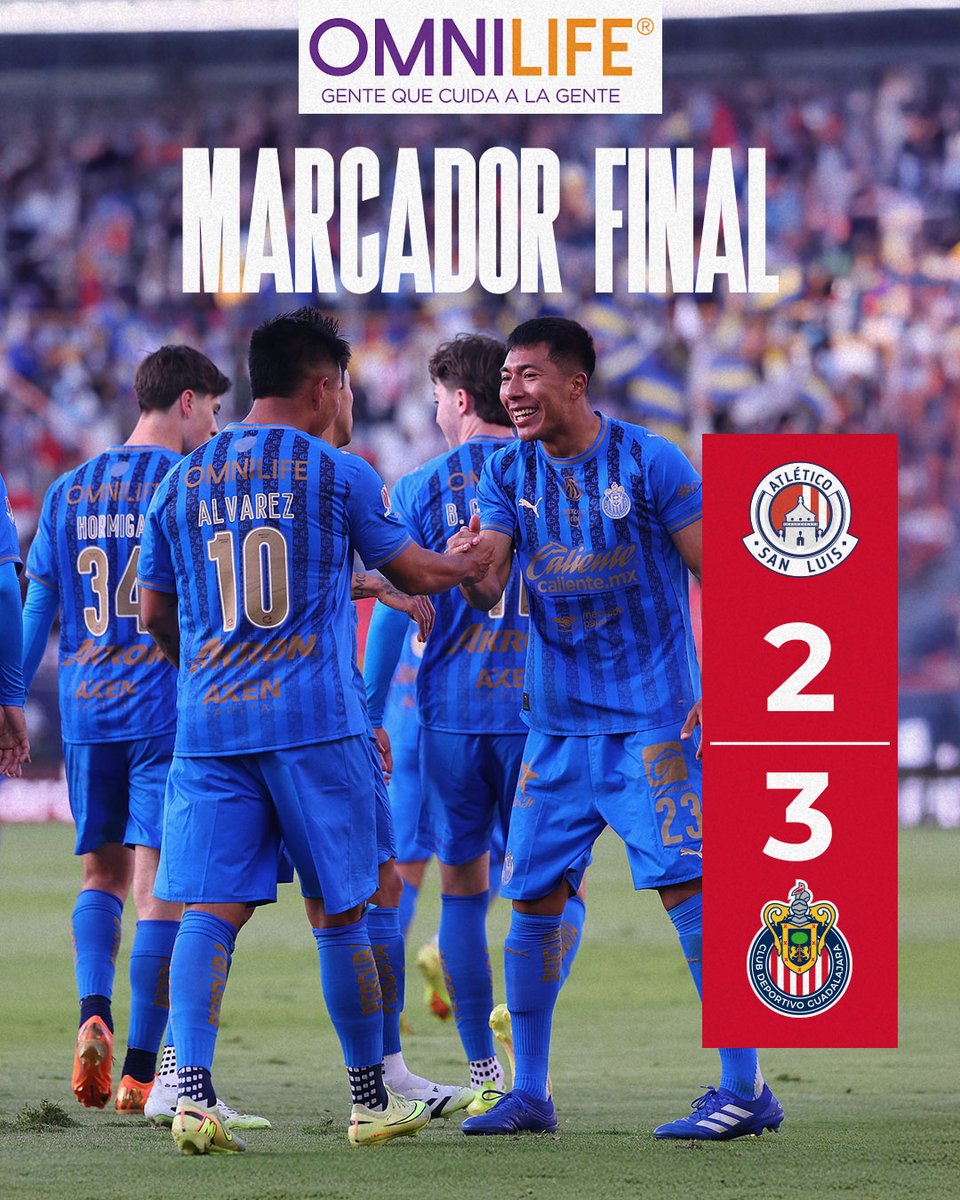 🇫🇷 ¡GANARON LAS CHIVAS! 🇫🇷

Con goles de <a href="/richydezma/">R</a>, Aguirre y 'Hormiga' el equipo de los mexicanos suma 4 partidos ganados de 4 disputados y es líder general.

#MuchoChivas 🐐