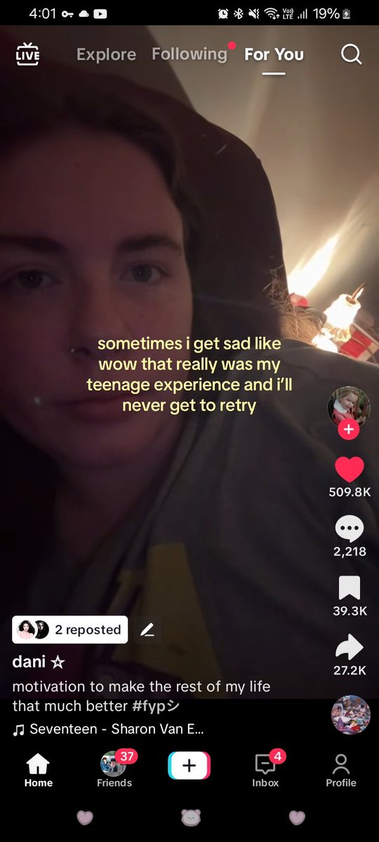 I grieve the life I could've lived without my ed.