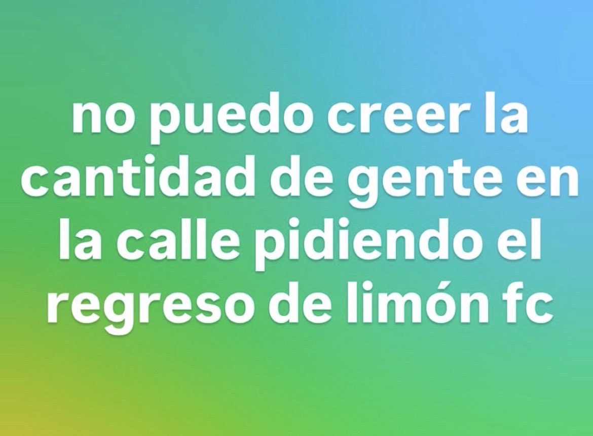 #QueVuelvaLaTrombaDelCaribe 🙏