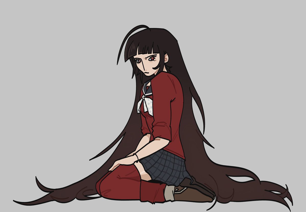 aviomons_'s tweet photo. today i learned theres stars on maki’s bow #danganronpa #ndrv3 https://t.co/rpIVOepBQT