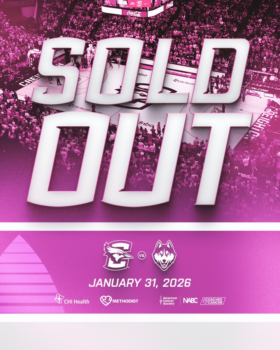 BluejayMBB's tweet photo. United in Pink
#GoJays x #CreightonvsCancer https://t.co/WS3EWPsgJU