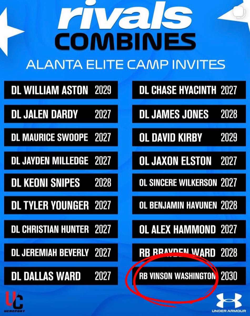 Thanks to <a href="/RivalsHS/">Rivals High School</a> and <a href="/Rivals/">Rivals</a> for the invite. Looking forward to competing.