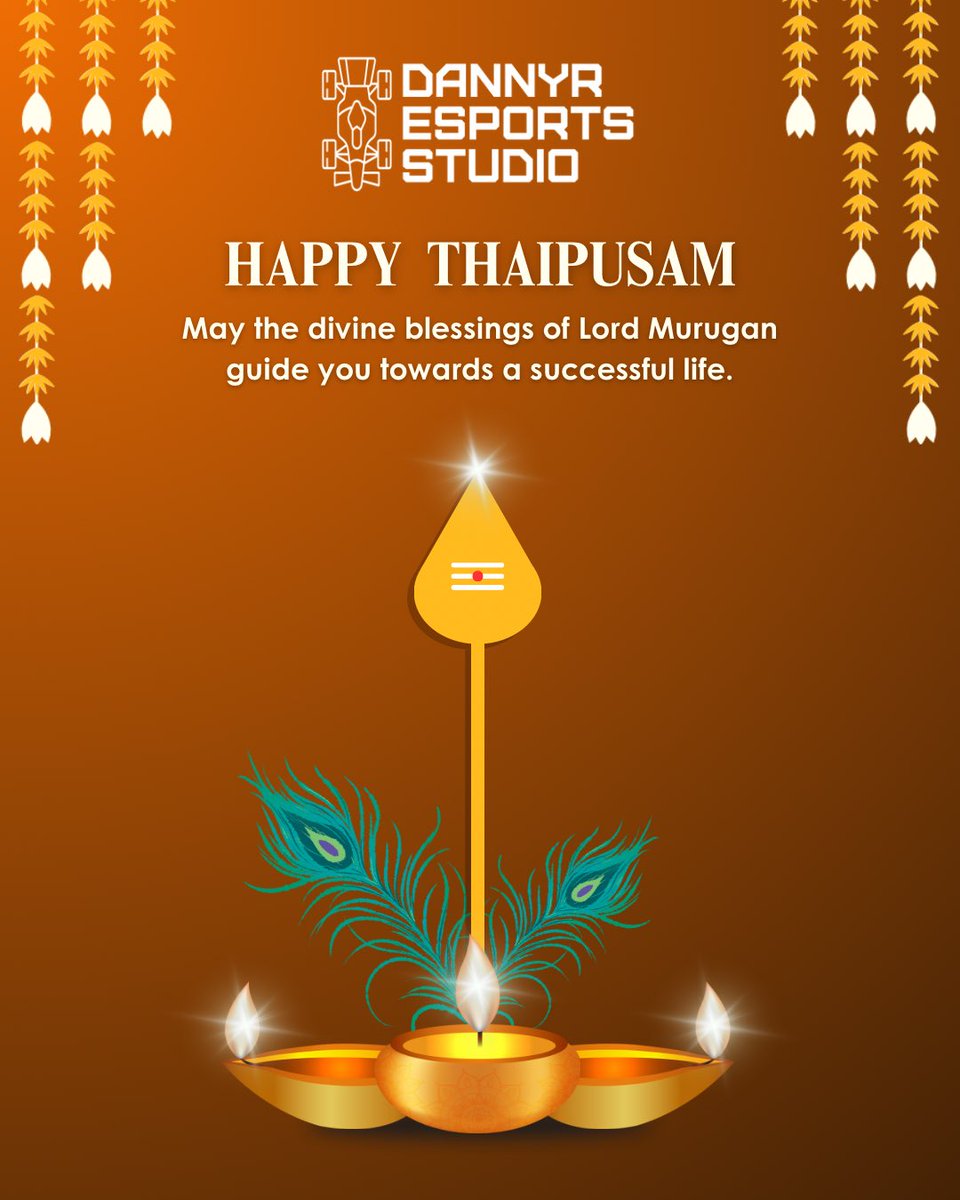Wishing everyone Happy Thaipusam today!