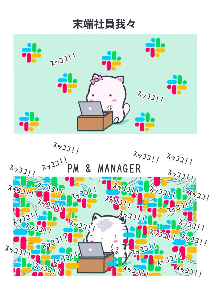 １日のSlack摂取量