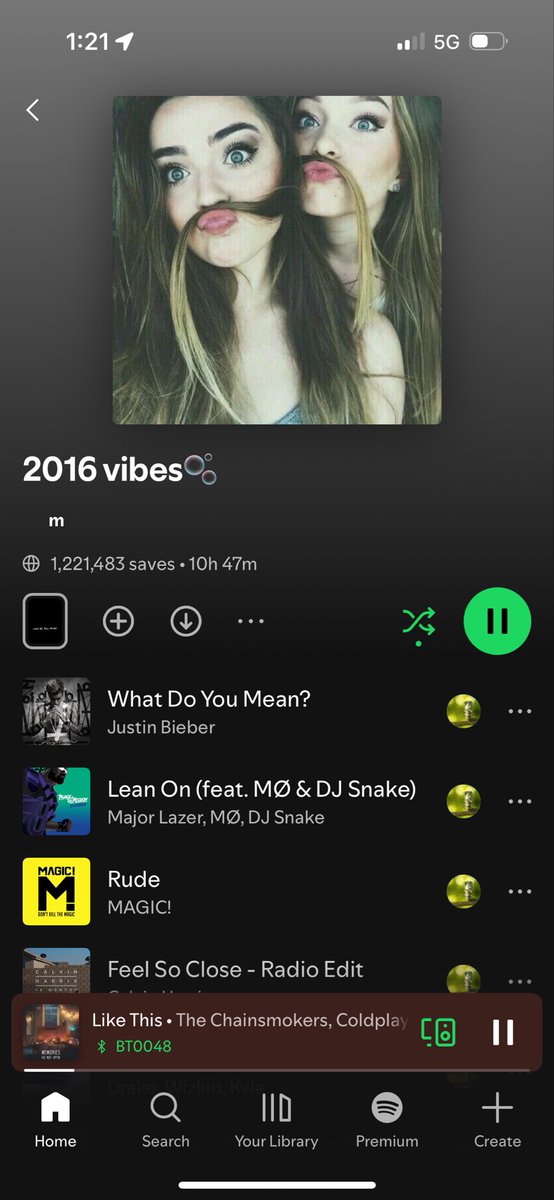 I’ve been listening to a 2016 Album on <a href="/Spotify/">Spotify</a> with 1.2M SAVES! That’s crazy, it’s getting bigger and bigger day by day 🔥

Ngl, a lot of memories hit me $2016