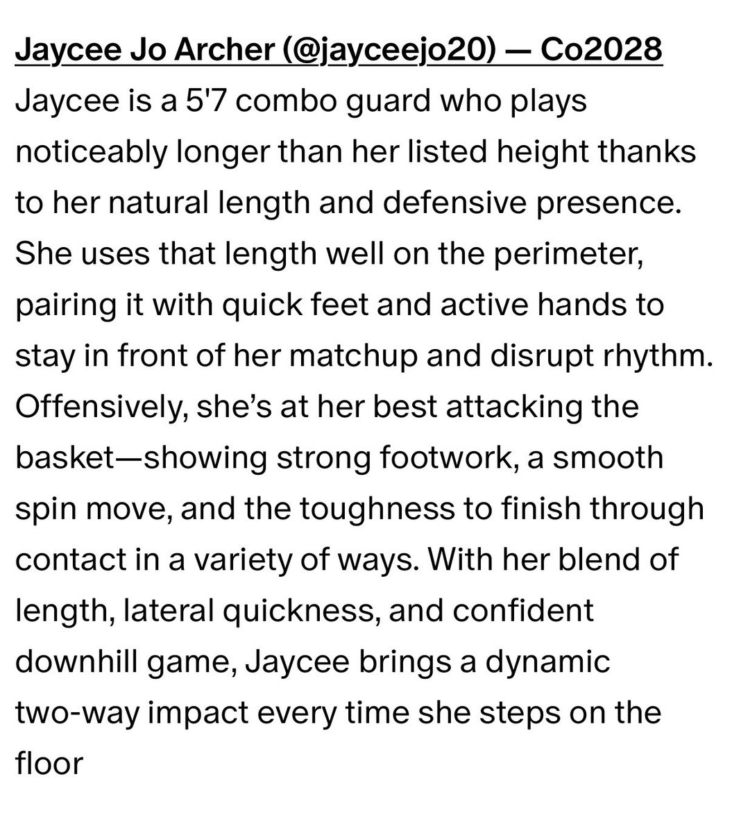 Jaycee Jo Archer tweet media