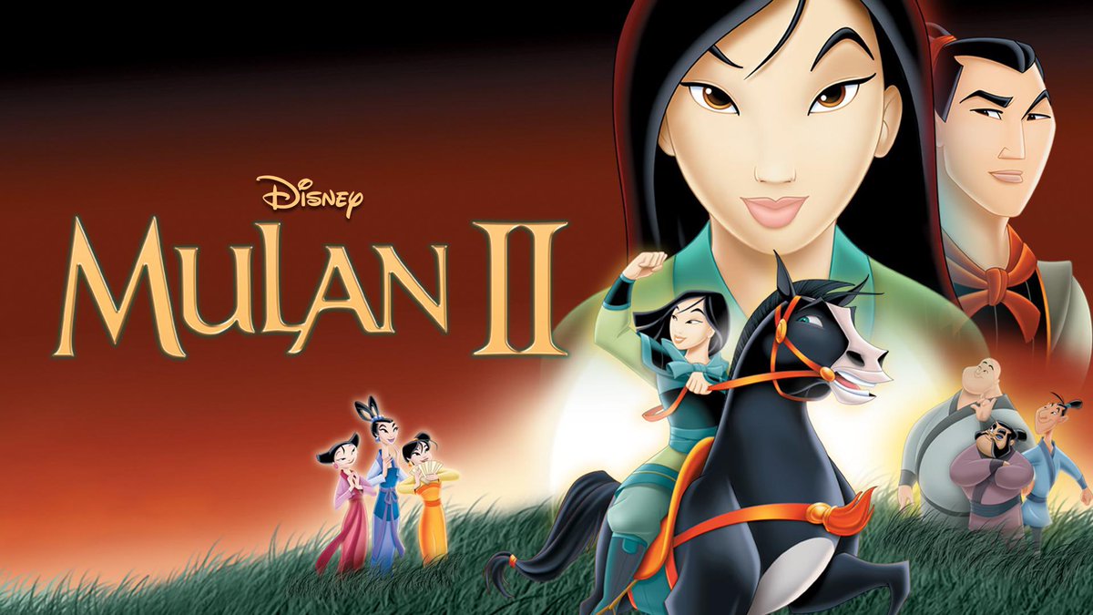 21 years ago today, ‘Mulan II’ released on DVD.

Do you remember this film?