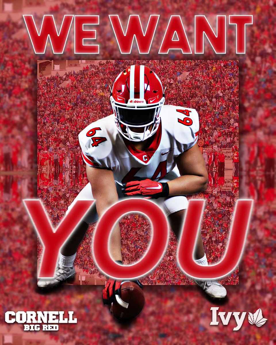 KarsonEngle's tweet photo. Absolutely blessed to receive another division one offer to play football at Cornell! Thank you to @Sean_Reeder @DanSwanstrom @Coach_Hatcher20 and the rest of the Cornell staff for the hospitality on my Junior Day Visit! https://t.co/gk5aq2u5aO