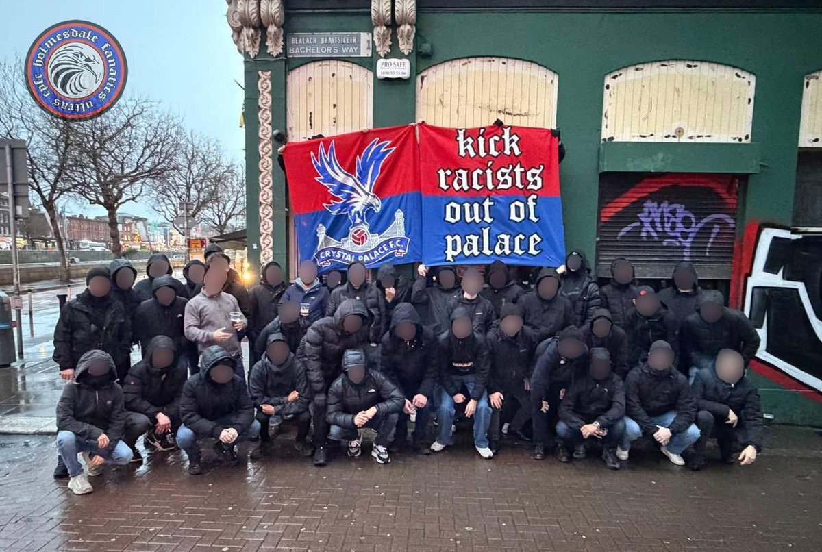 ultras_antifaa's tweet image. "Kick racists out of Palace" 

📍Crystal Palace FC, England