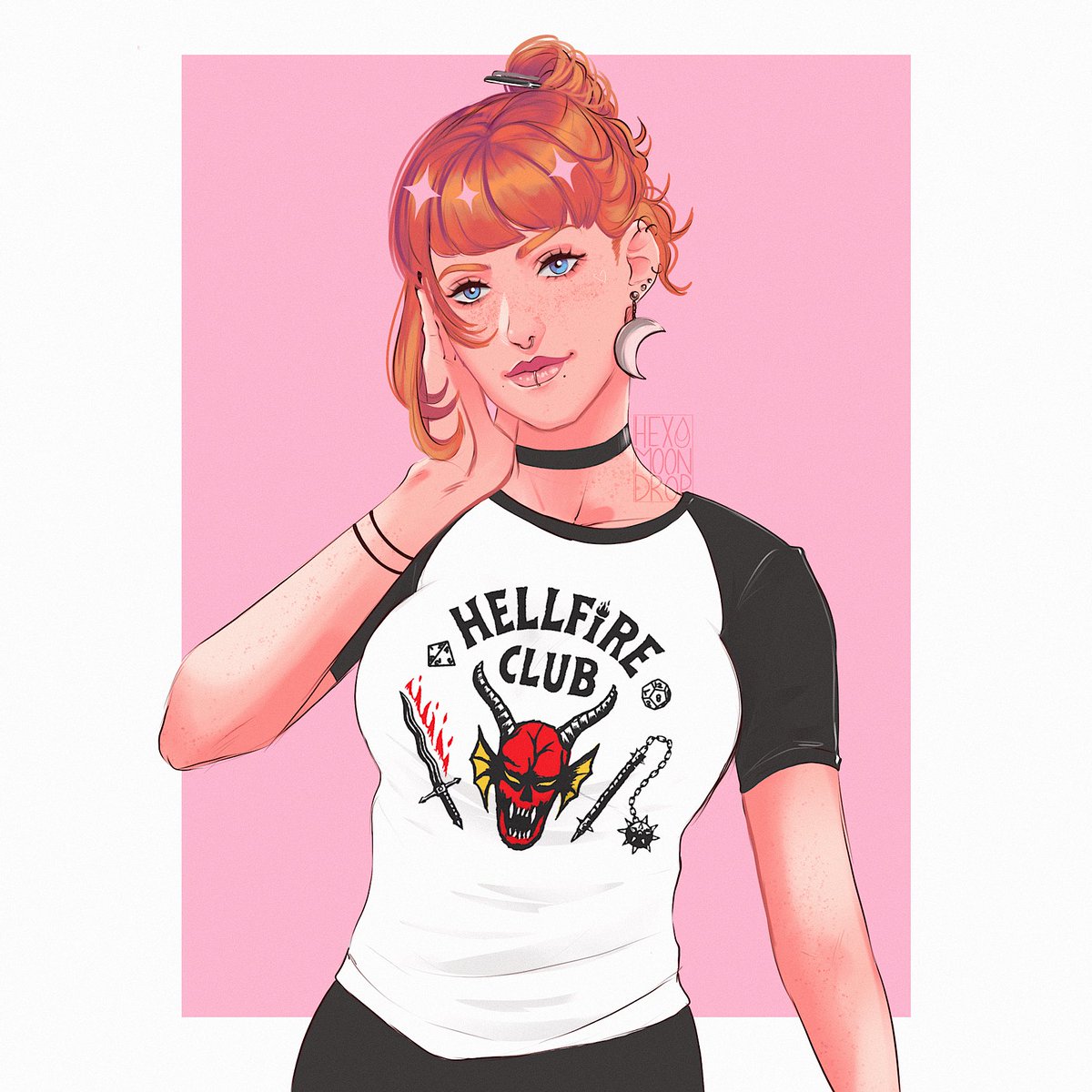 Hexmoondrop's tweet image. Mikaela Reid, just a Warm up!