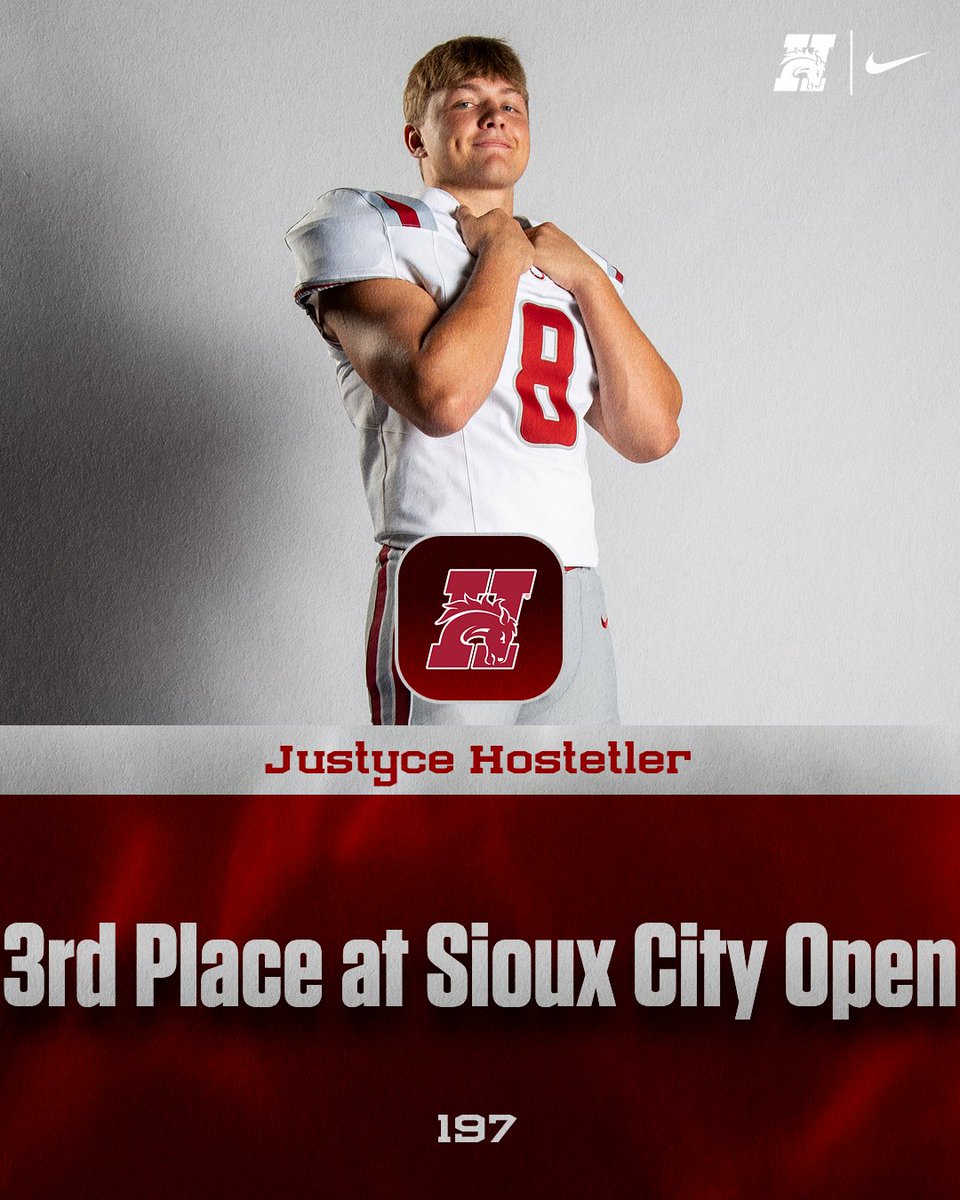 HCBroncoMWR's tweet photo. Congrats to Justyce Hostetler on placing third at the Sioux City Open at 197!   
#GDTBAB https://t.co/2qNoDS2erC