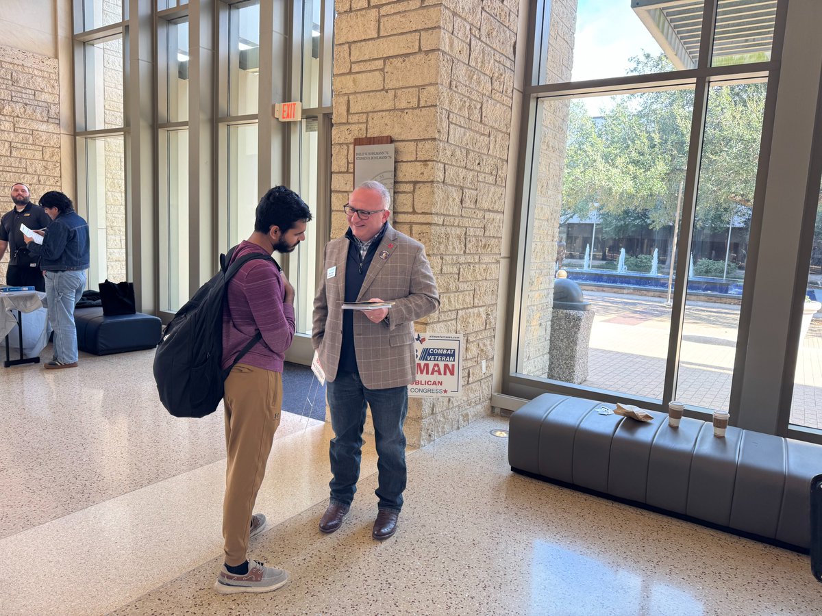 altmanfortexas's tweet photo. 📍 On the ground across TX-10 — listening, serving, and earning your trust.
👉 Keep checking our website for upcoming events and opportunities to meet Rob in your community.
#AltmanForTexas #TX10 #ServingTX10 #Republican #GetOutTheVote 🇺🇸 https://t.co/IMWUxTI8o0
