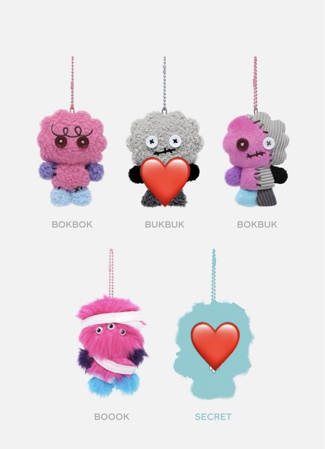 Bok-Sillee KEY SHNee RANDOM 10cm DOLL KEY RING ボクシリ 譲：BOKBOK