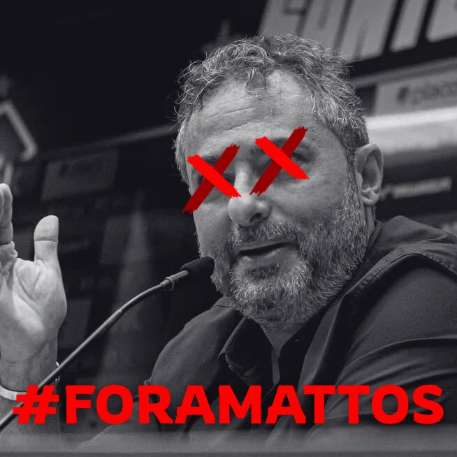 SantosOpressivo's tweet photo. Esse cara vai conseguir rebaixar o Santos e falir o clube AO MESMO TEMPO. Vai tomar no cu Alexandre Esquemattos. #ForaMattos https://t.co/55nMDB6Lu4