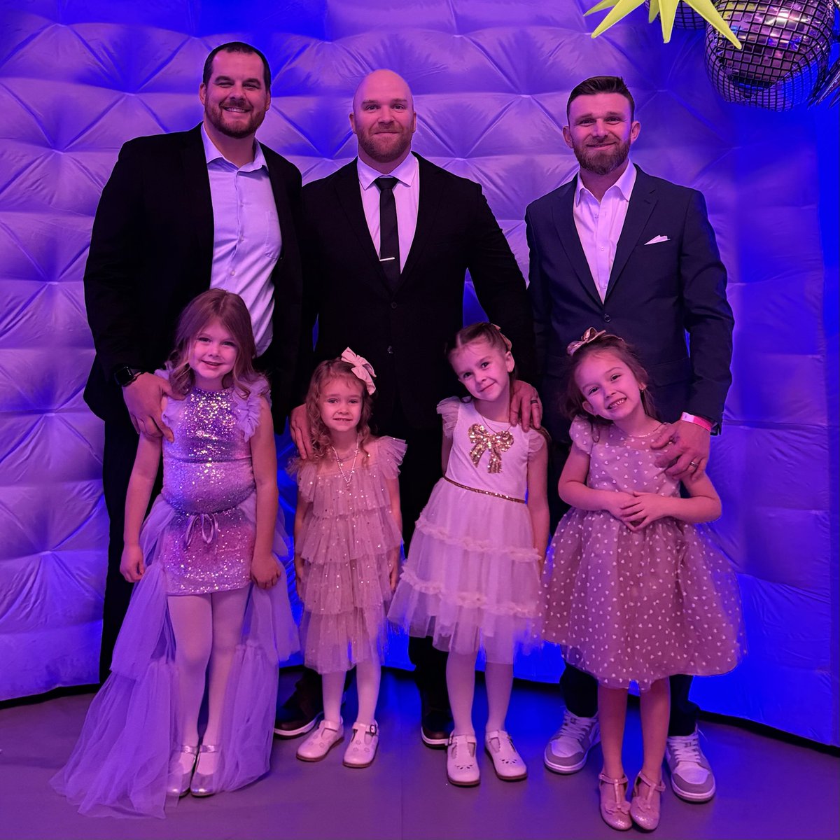 Tyrel_Lenard's tweet photo. Grateful for coaches who spend all weekend with me sharpening @DFWClinic, but who are also willing to leave the ball talk early so we could pick up our dates up for the @WGSilverElite Daddy Daughter Dance tonight. 

Leadership at home before leadership elsewhere! (1st Timothy 3) https://t.co/vG3GH1KJnP