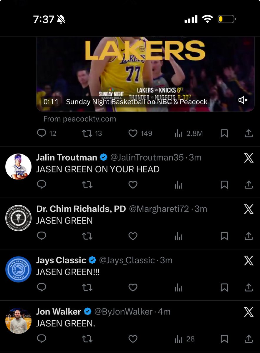 TimRobRDJ's tweet photo. Jasen Green. https://t.co/qsSoQd4Wcp
