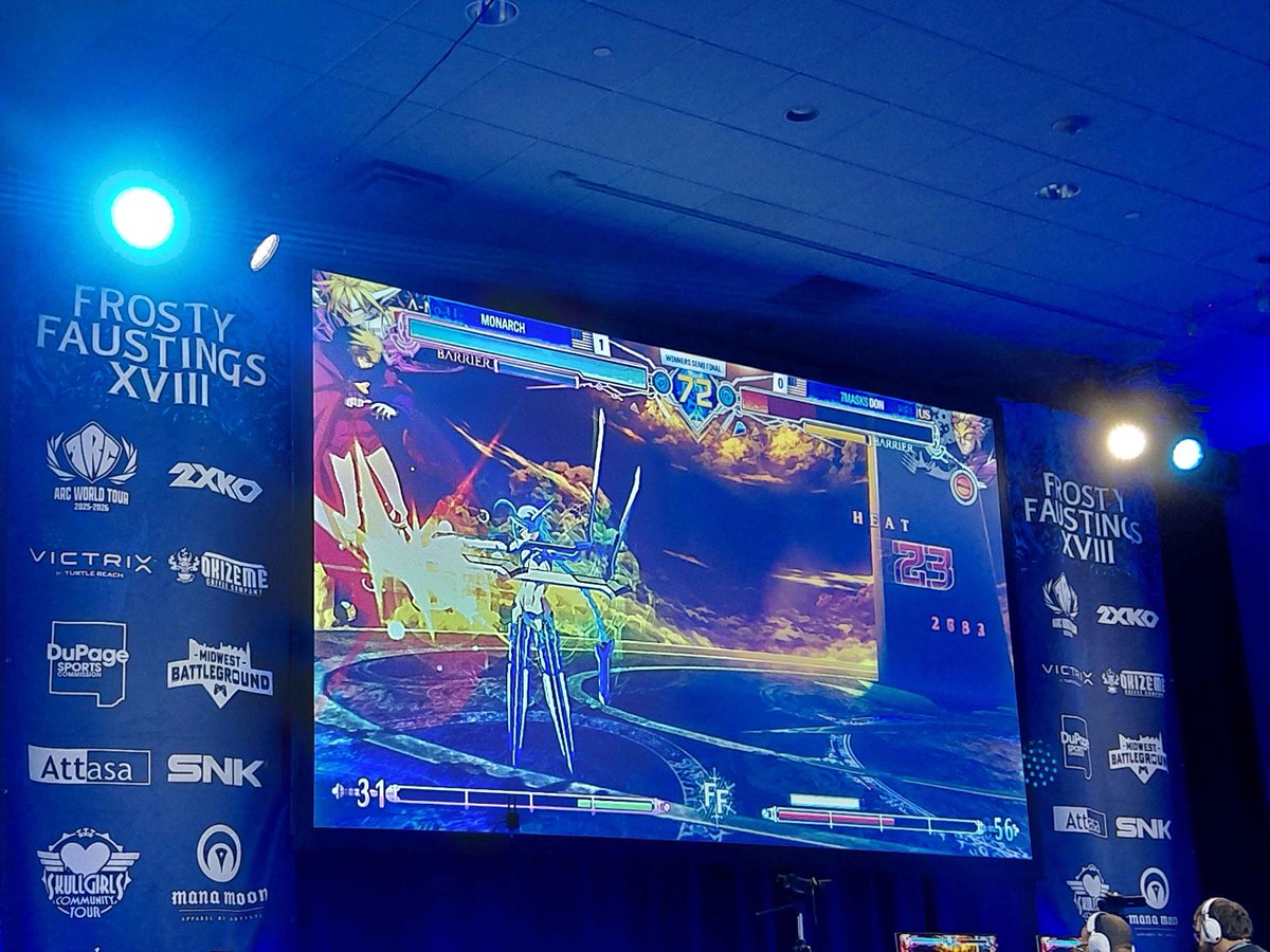Blazblue + Top 8 + Grand Ballroom = HYPE! #FFXVIII2026

Watch Frosty Faustings Top 8 NOW! twitch.tv/lowkickesports