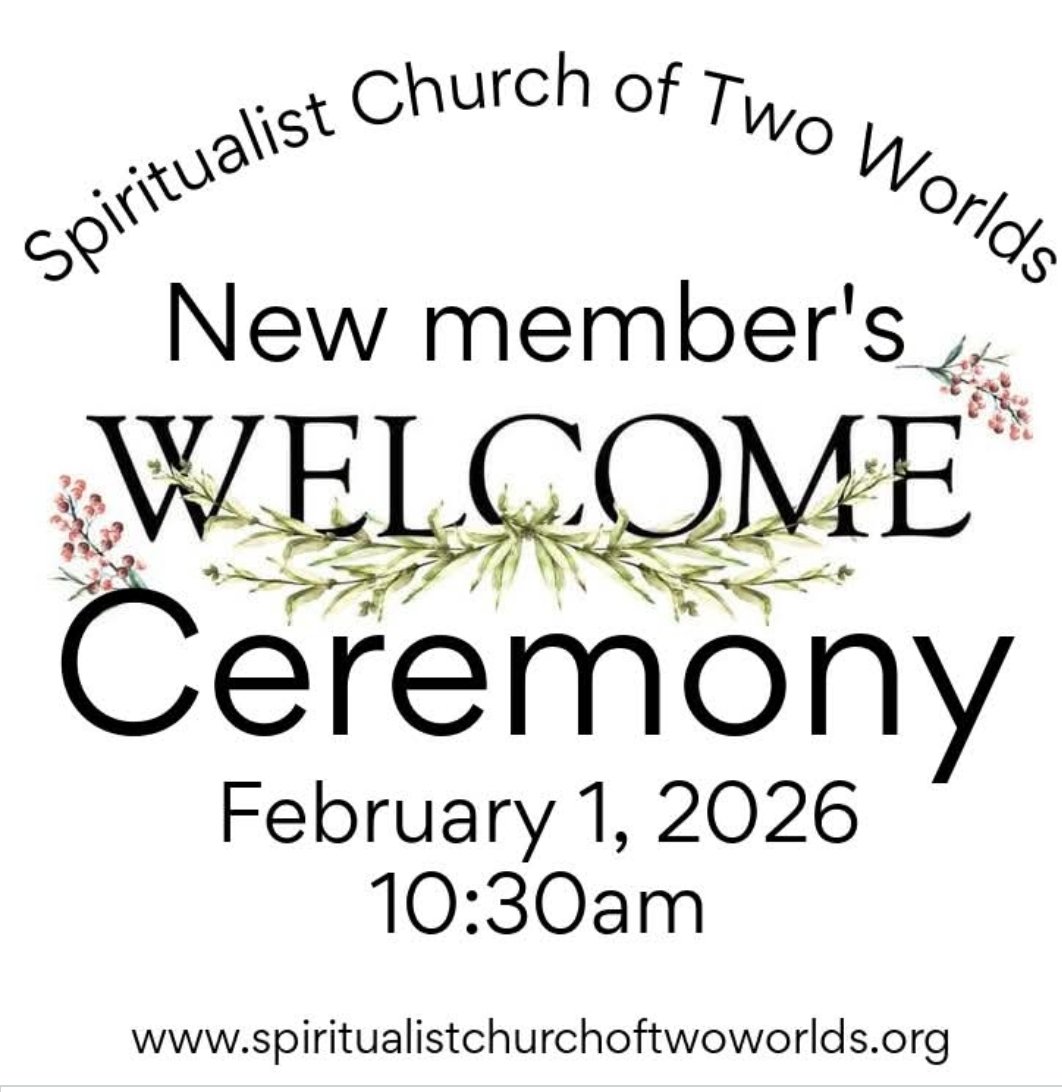 ChurchTwoWorlds's tweet image. New member welcoming ceremony tomorrow, come support our new members. 
.
.
#spiritualistchurchoftwoworlds #Spiritualism