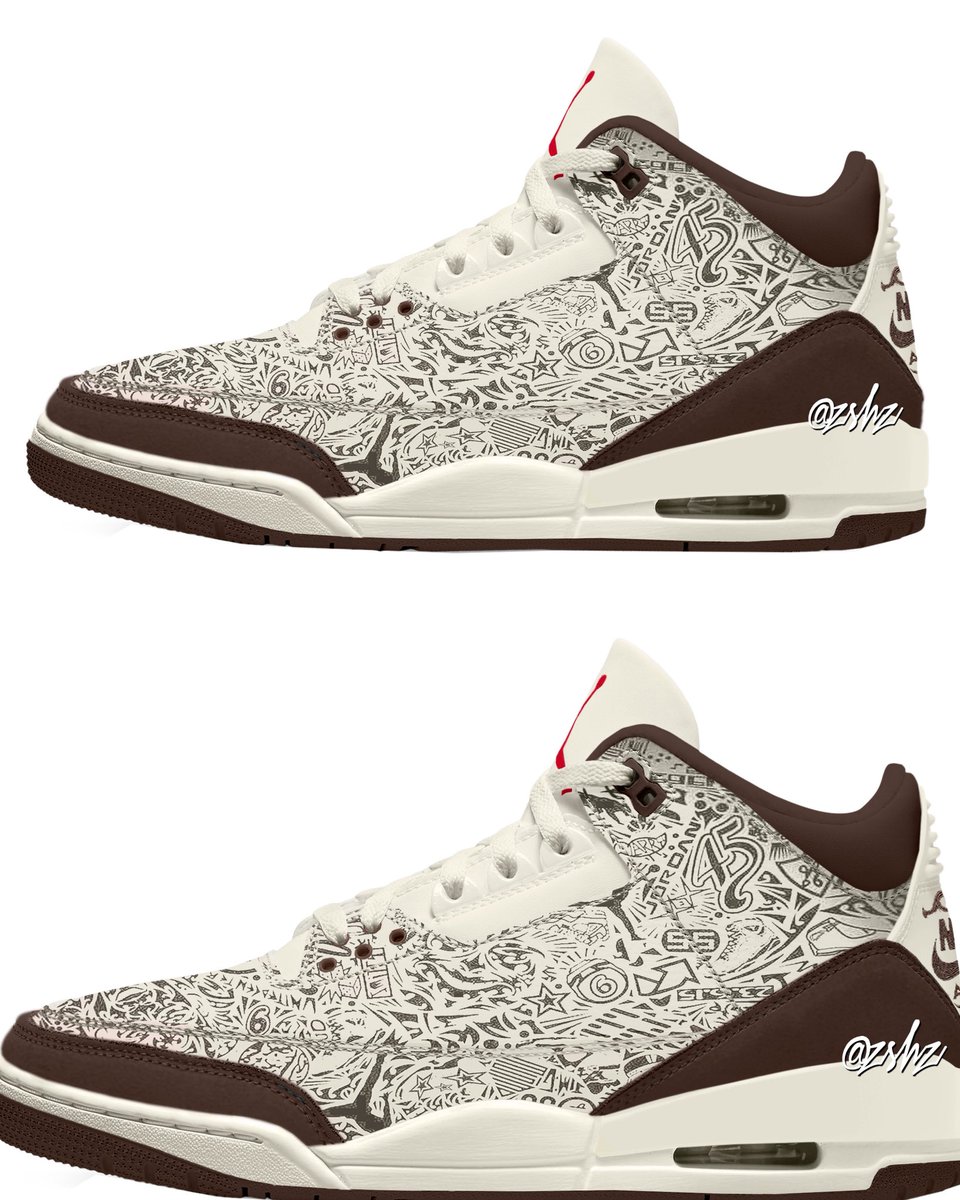 laser jordan 3s