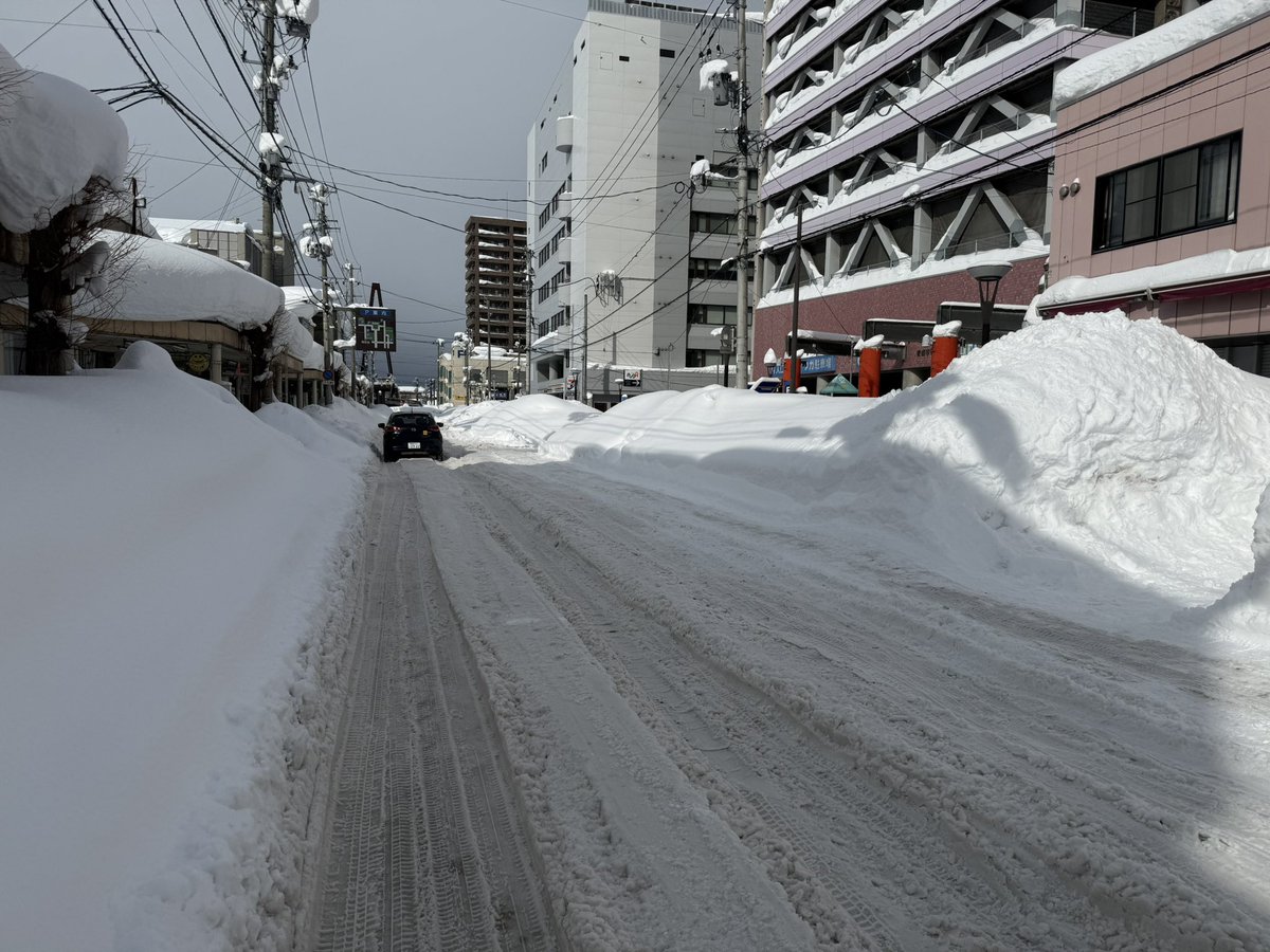 JOECOOLZ's tweet photo. 期日前投票だん。
雪やべぇ(꒪⌓꒪ ) https://t.co/G2w3Ar1snA