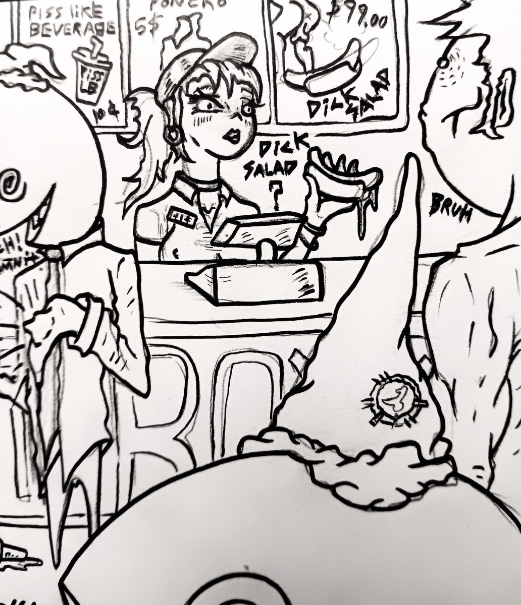 It's snowing, put on your little hats.