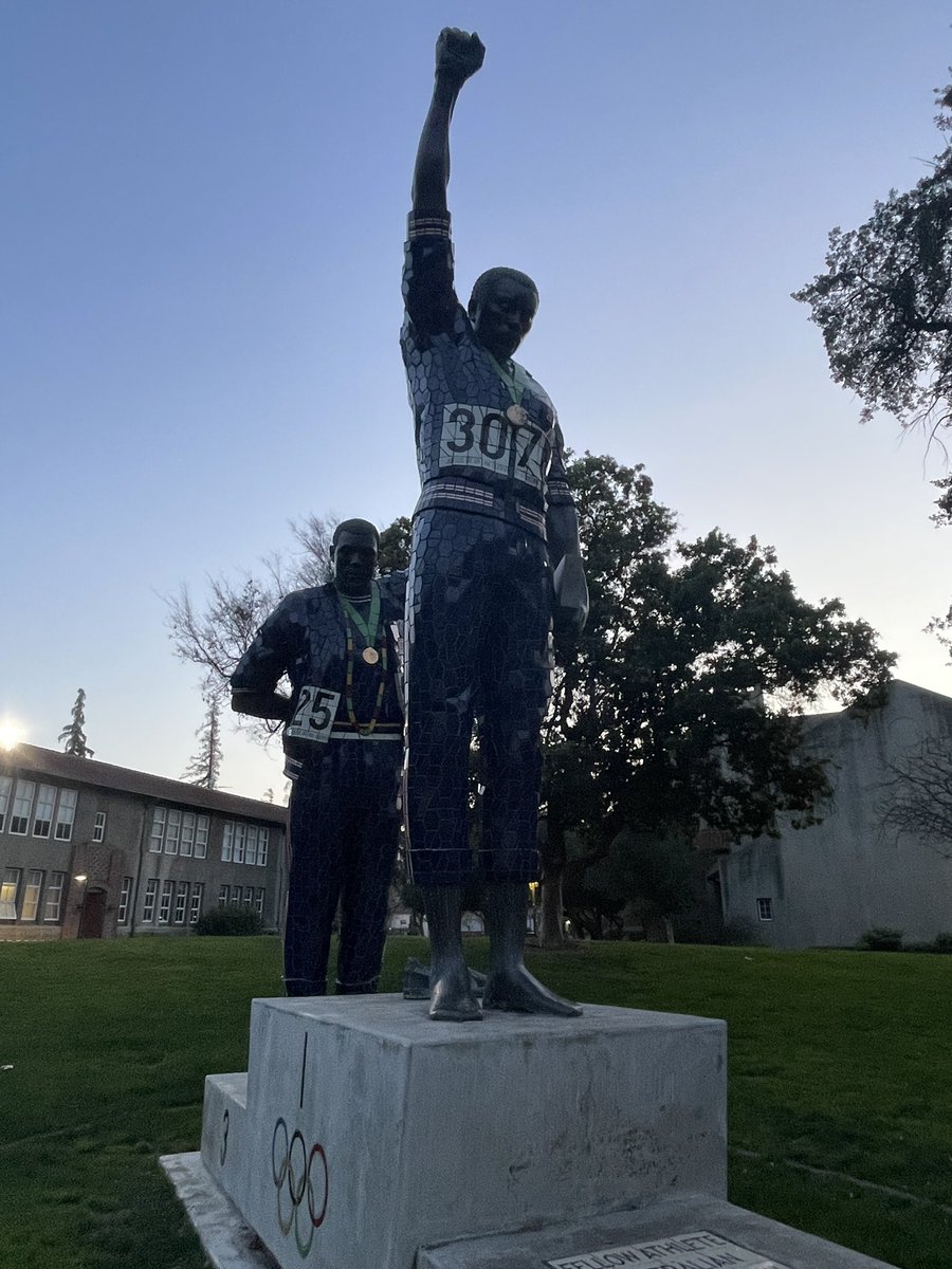 My usual pregame stop when I cover games at San Jose State University…