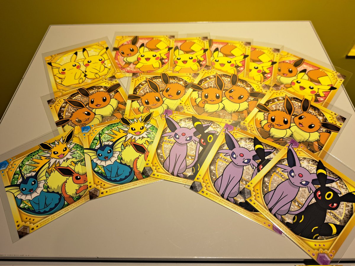 ステッカーチャンスくじ やっぱり単品ピカチュウ出してコンプしたい