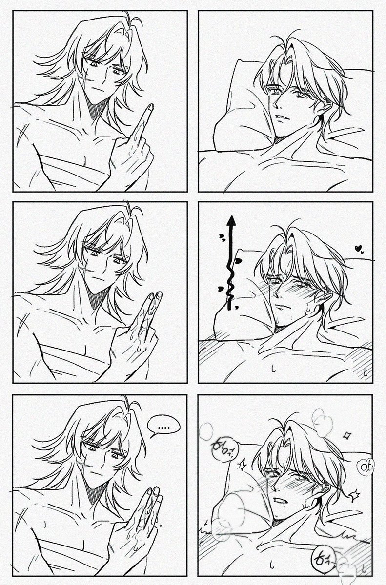 mia990099's tweet image. #무기미도 #無期迷途 #PathtoNowhere 
세토국장
요즘 유행하는 손가락 만화😳