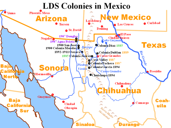 SandyofCthulhu's tweet photo. Mexico is not a race. It is a country. Some Mexicans are pure Indian heritage. Some are African. The bulk are a mix of European and American Indian. The most pale-skinned woman I ever knew was a Mexican who spoke with a strong stereotypical accent. My guess is she was of almost pure Spanish ancestry. 

The Church of Jesus Christ of Latter Day Saints founded many colonies in Mexico. Technically, Salt Lake City itself was founded in Mexico, because it was started before the Treaty of Guadalupe Hidalgo, which transferred the intermountain West to the USA. 

A lot of the church's colonies in Mexico were pillaged and destroyed by Pancho Villa and his cronies during the early 20th century.