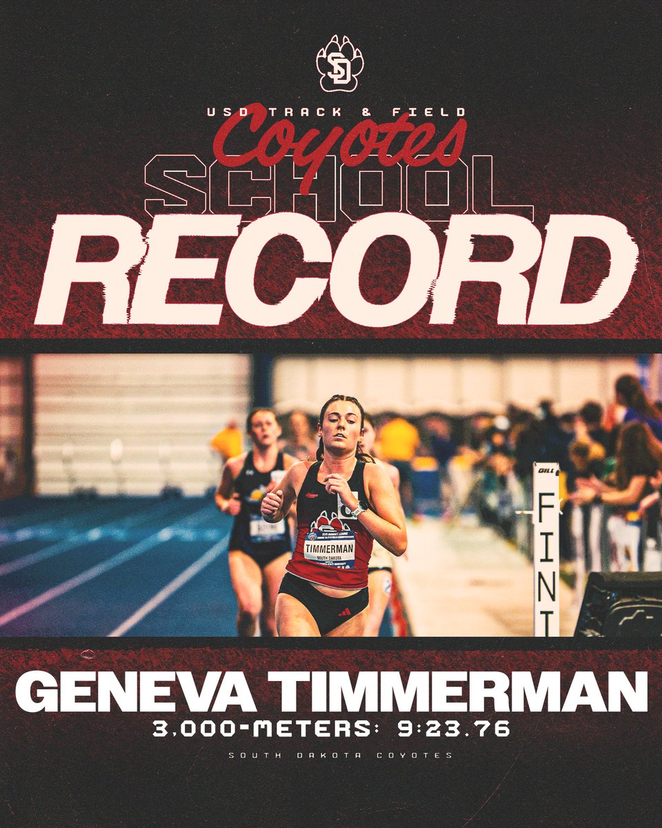 South Dakota Track & Field / Cross Country tweet media