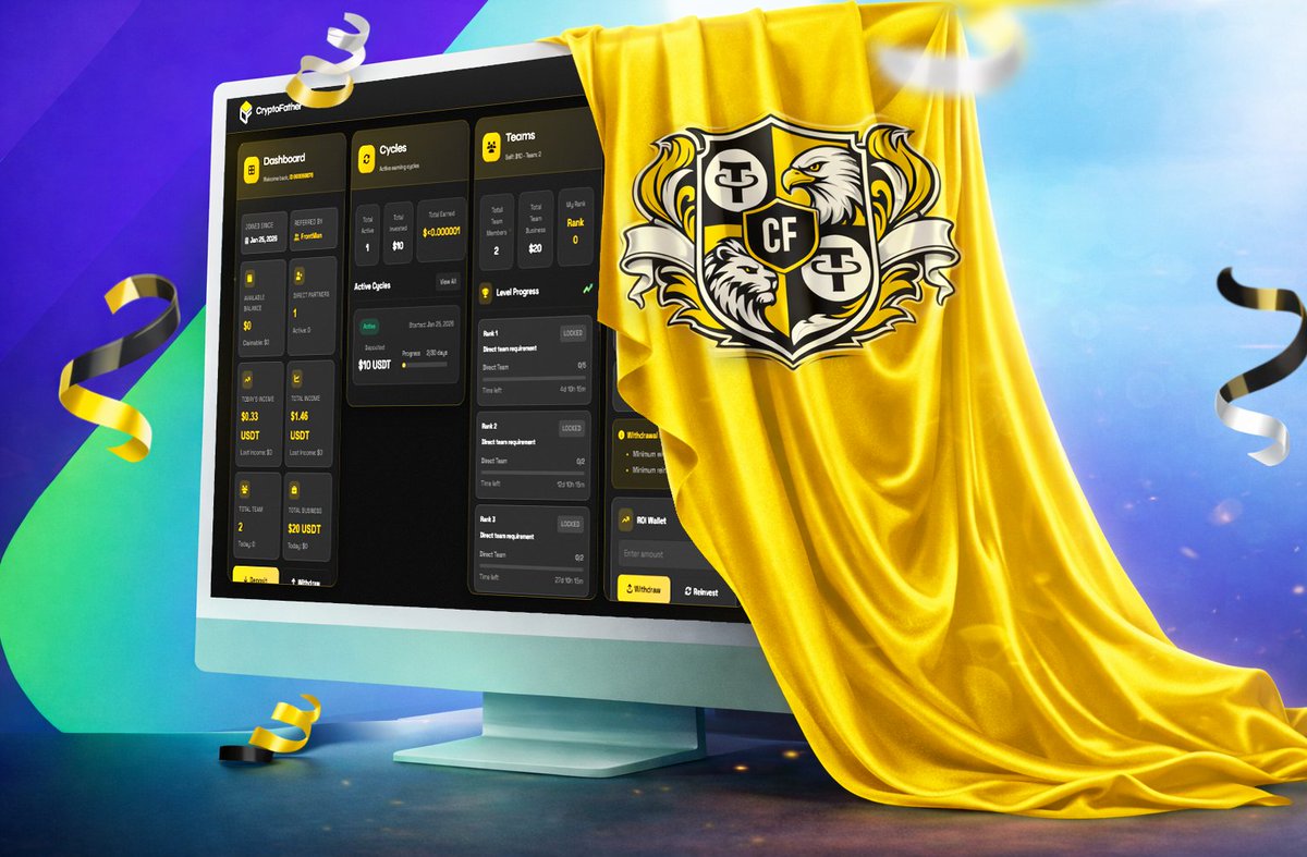 CryptoFather_X's tweet photo. 🚀 CryptoFather Network is live
USDT staking with 3.33% daily income
• 100% decentralized
• Immutable smart contracts
• No owner
Min entry: $10
Audit in progress 🔍
Early stage. Just the beginning 👑
https://t.co/MUhoyFo1ik https://t.co/wR033AZeKu