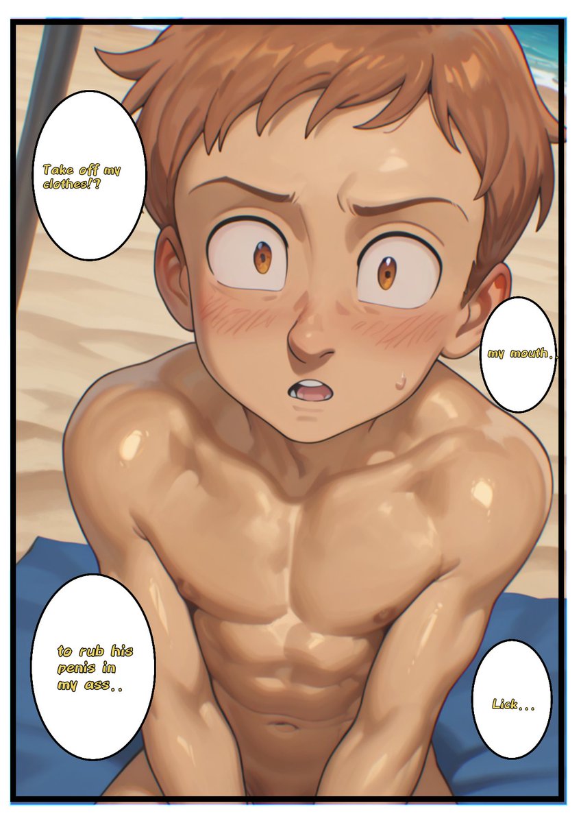 neoxgone's tweet photo. Summer of sins ( Meliodas x king ) 
Now available on Patreon. Go check it out hehe😈

#Meliodas #NanatsuNoTaizai #TheSevenDeadlySins #7ds #shota #bl #AIart https://t.co/cCT9jHIOkI