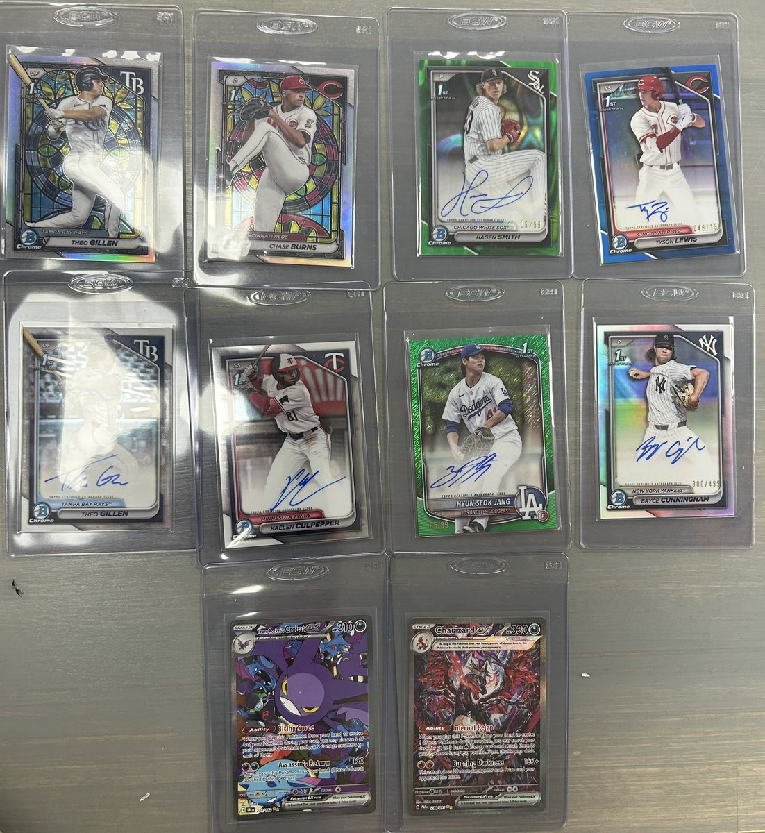 Latest batch of cards into PSA. Wish me luck 🫡 <a href="/CardPurchaser/">Card Purchaser</a> <a href="/ALTPEPEEEEEEE/">MEGACARDINVESTOR</a>