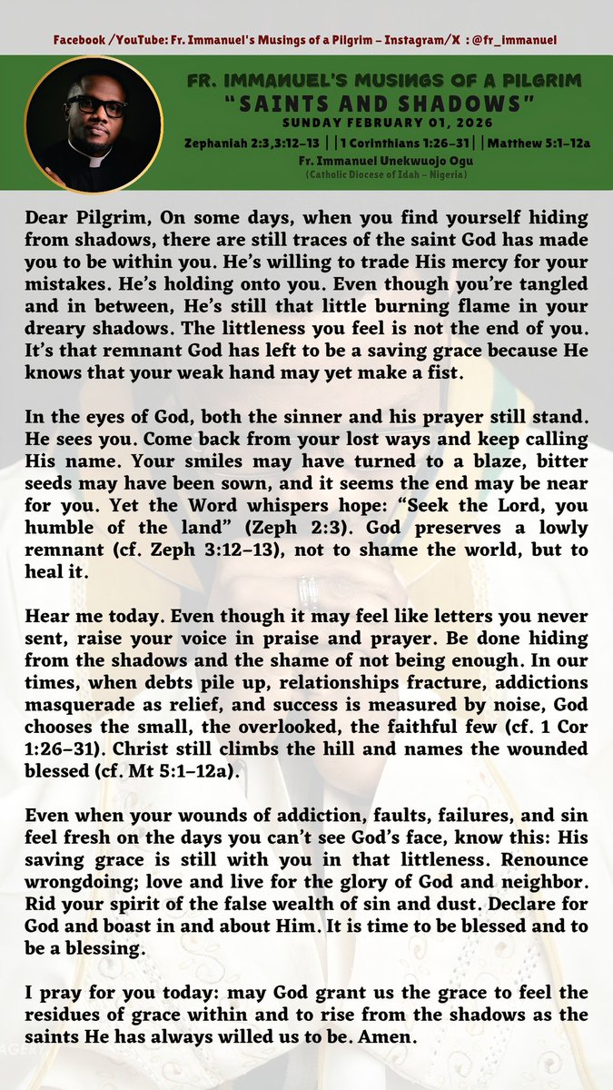 “Saints and Shadows”