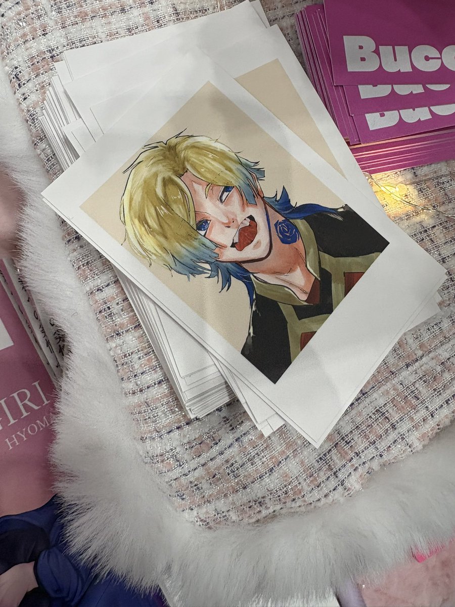 本購入するとこちらが無配として付いてくるので💦
先ほど購入されてた方、まだ渡せていないので
お手数ですがまた立ち寄っていただけますか？💦