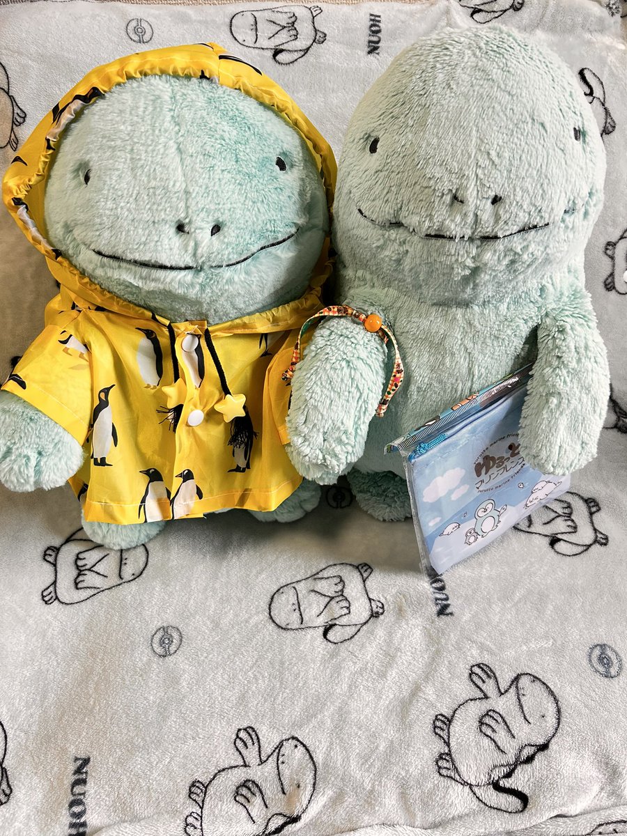 昨日の静岡ぬオフ会ではビンゴ大会も開催されましたぬ(˙𐃷˙)
私はレインコートをGETすることが出来ました💖
これで雨の日もお出かけが出来ます🥰
色々頂きまして本当にお気遣いに感謝です🩵
 #静岡ぬオフ会20260131