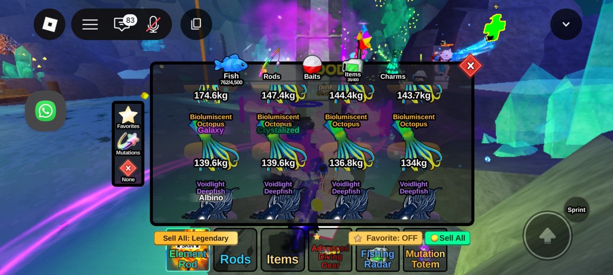 FISH IT FESS ‼️ WTT CANTUMIN UNAME tweet media