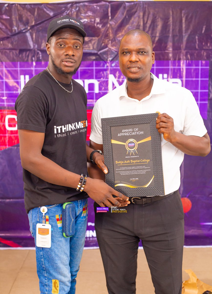 IM_Conference25's tweet photo. Recognizing participation, effort, and growth.

#IMC #Ibadan #NGO #Childeducation #GRAMMYs2026 #Cetbit #febuary2026 #$MOLTP #ifunanya #OyoAt50 https://t.co/EJ997tzd5q