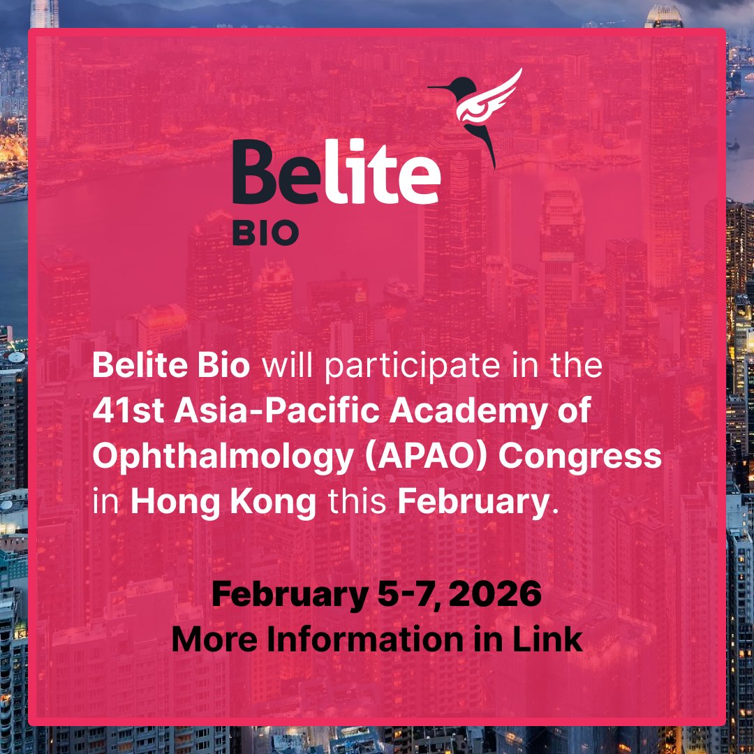 Belite Bio tweet media