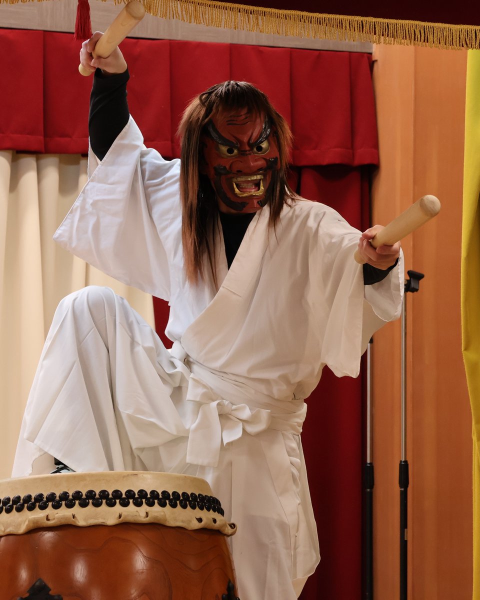 owaridaiko's tweet photo. たまに鬼が太鼓叩きにやってきます👹 https://t.co/kCJJxZU55r