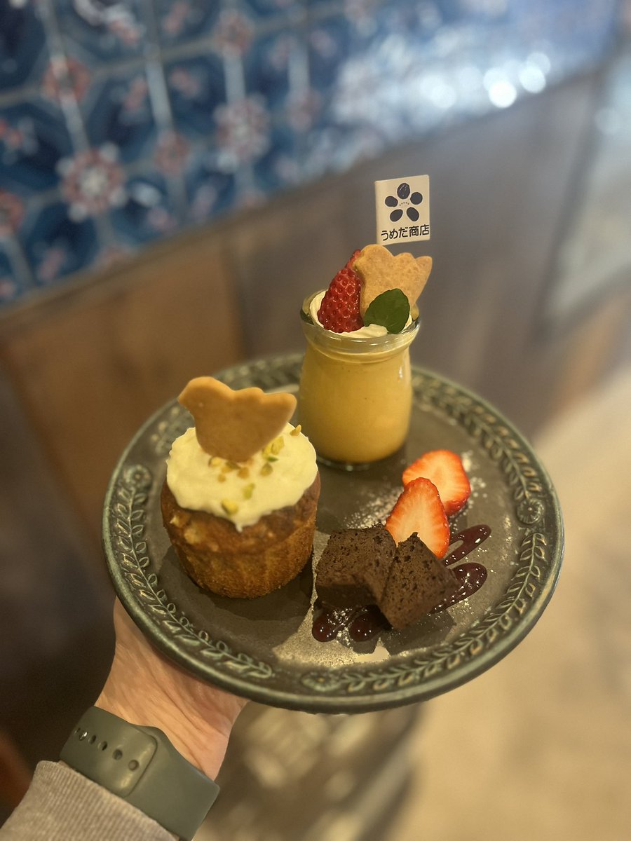 本日久しぶりにおやつプレートご用意しています

出だしのんびりそうです

ご来店お待ちしています